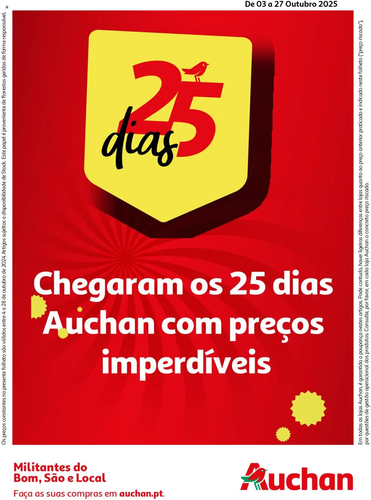 Auchan Folheto de 03/10/2025 - catálogo esta semana - página 1