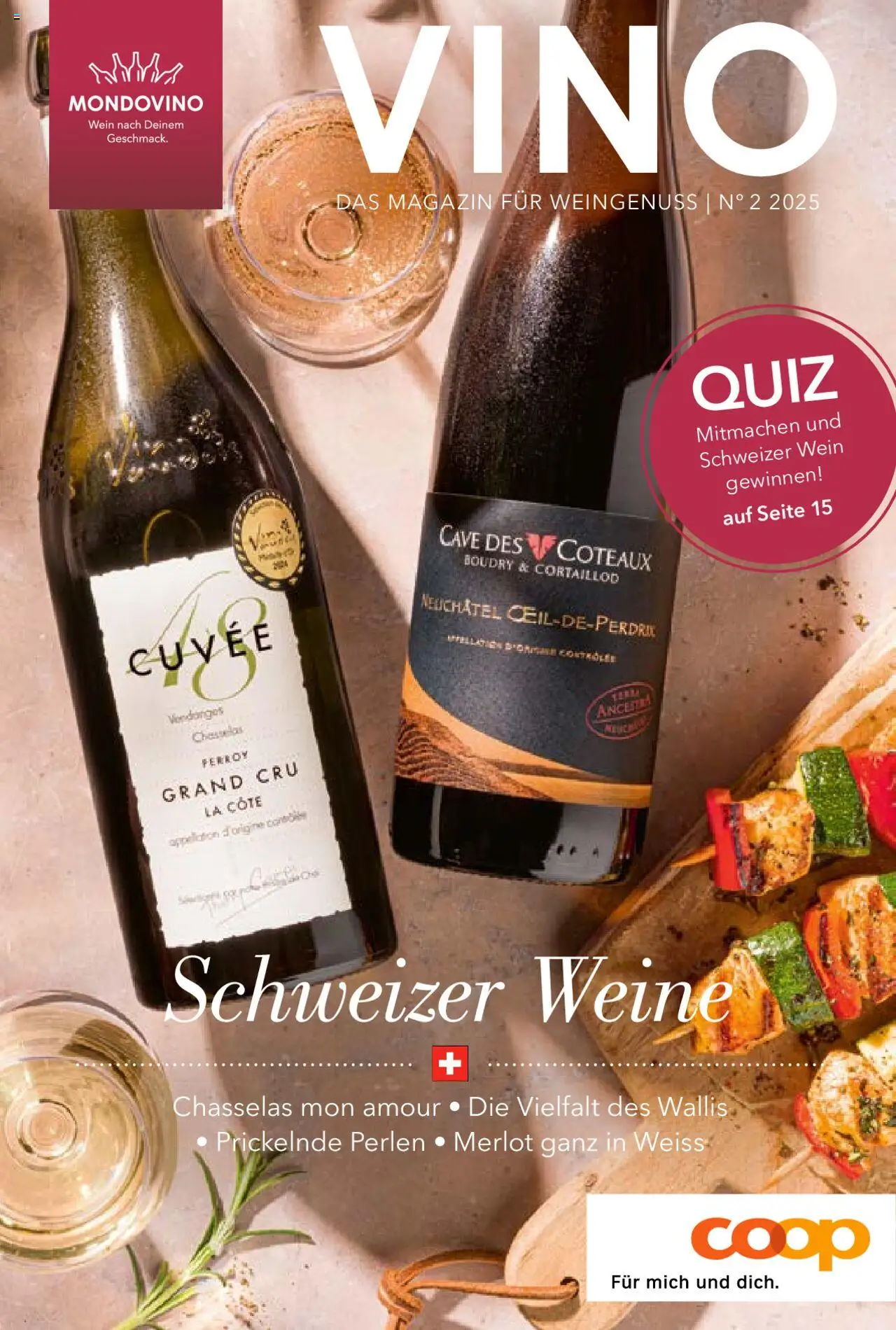 Coop Aktionen Vino ab 05.06.2025 - Nächste woche - Seitennummer 1 - Wein, Magazin, Merlot