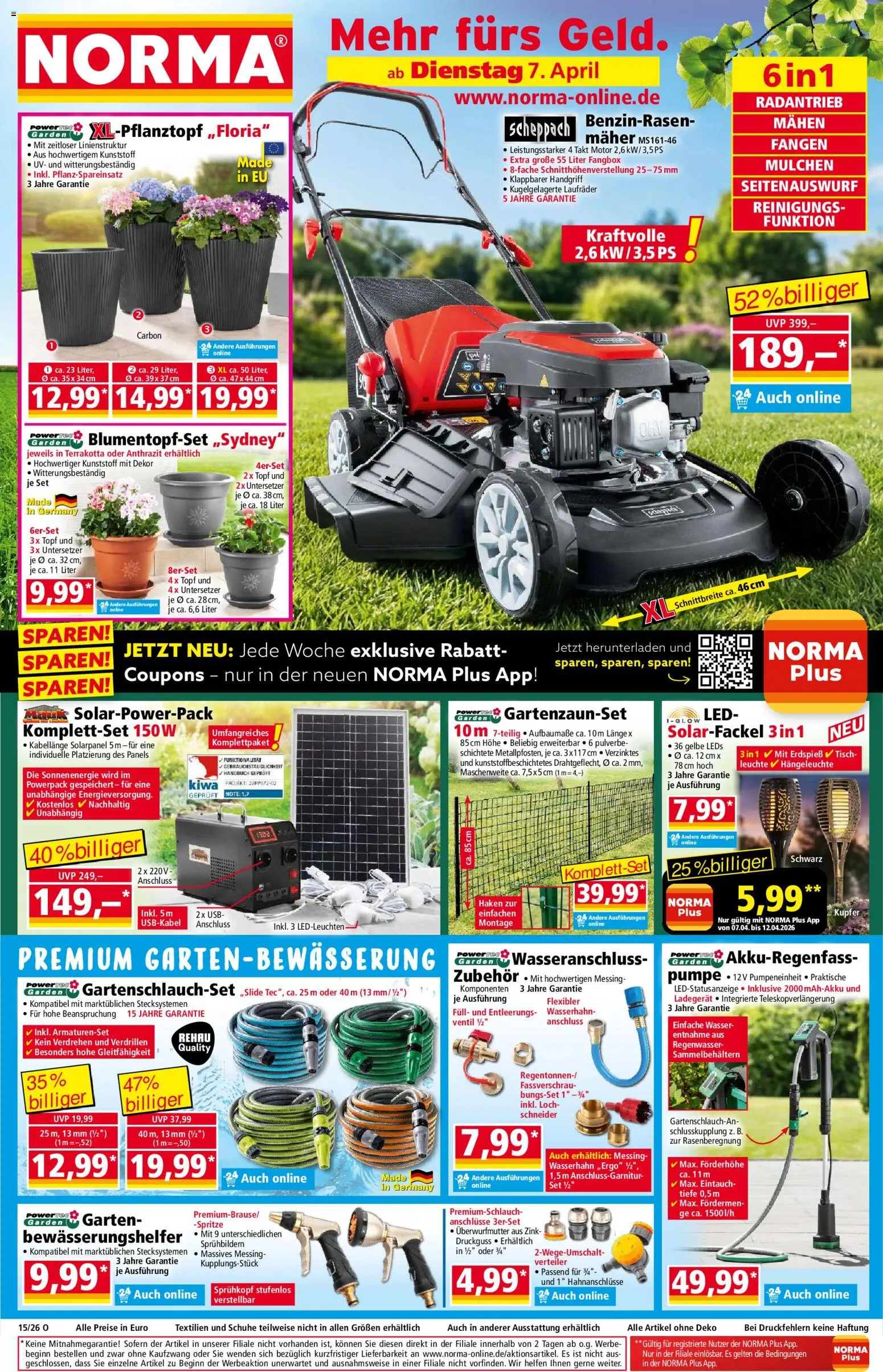 Vorschau von dem Prospekt des Geschäftes Norma, gültig ab dem 07.04.2026