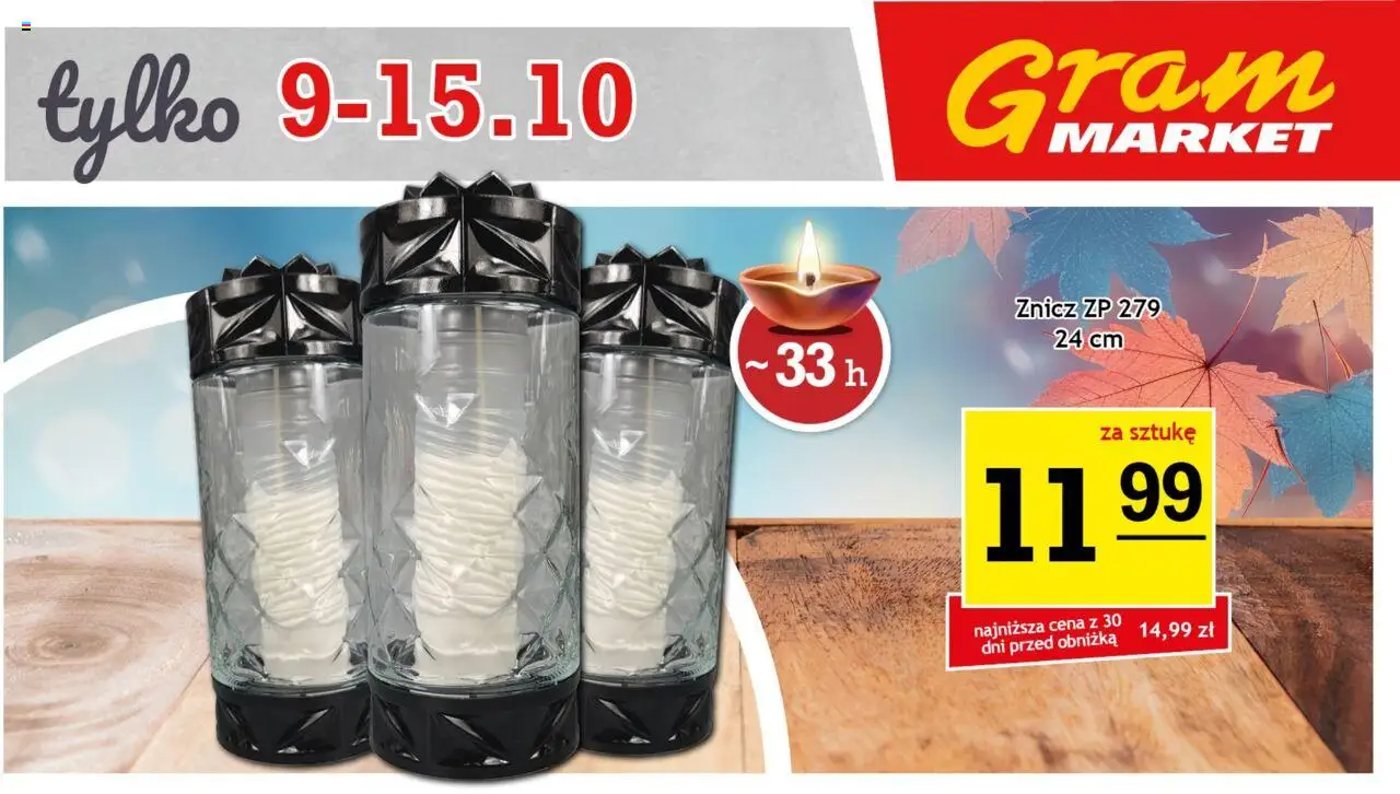 Gram Market Billboard od 09.10.2025 - Nowa Gazetka - Numer strony 1