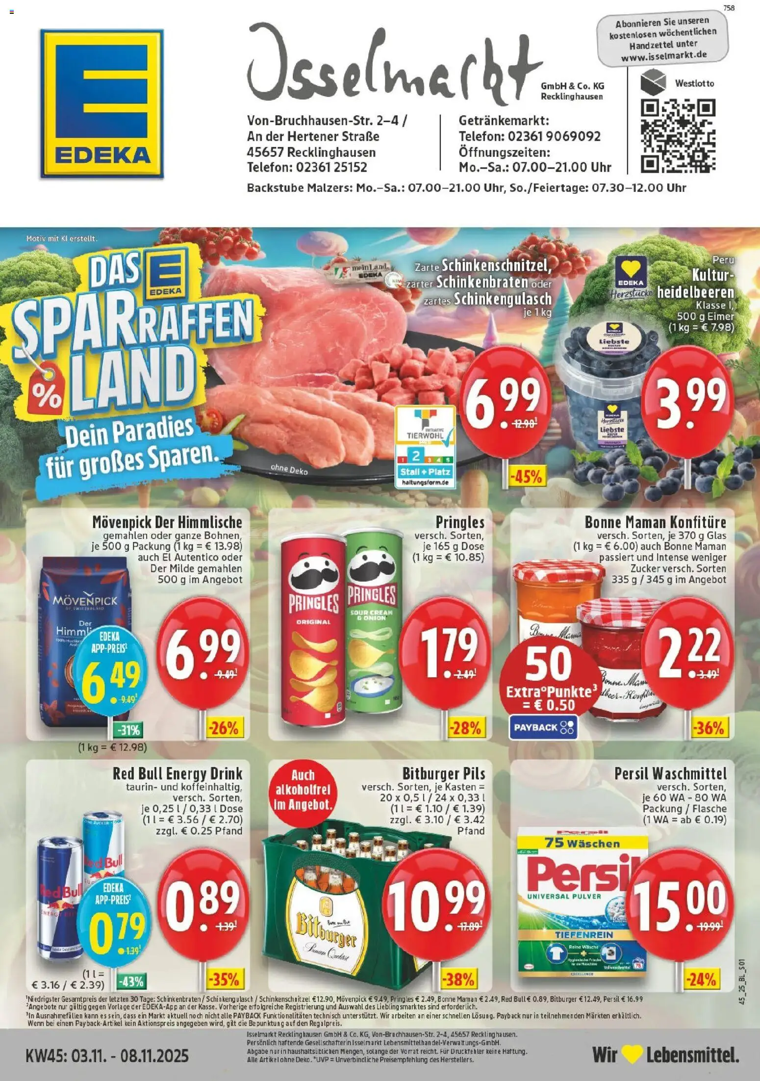 Vorschau von dem Prospekt des Geschäftes Edeka, gültig ab dem 02.11.2025