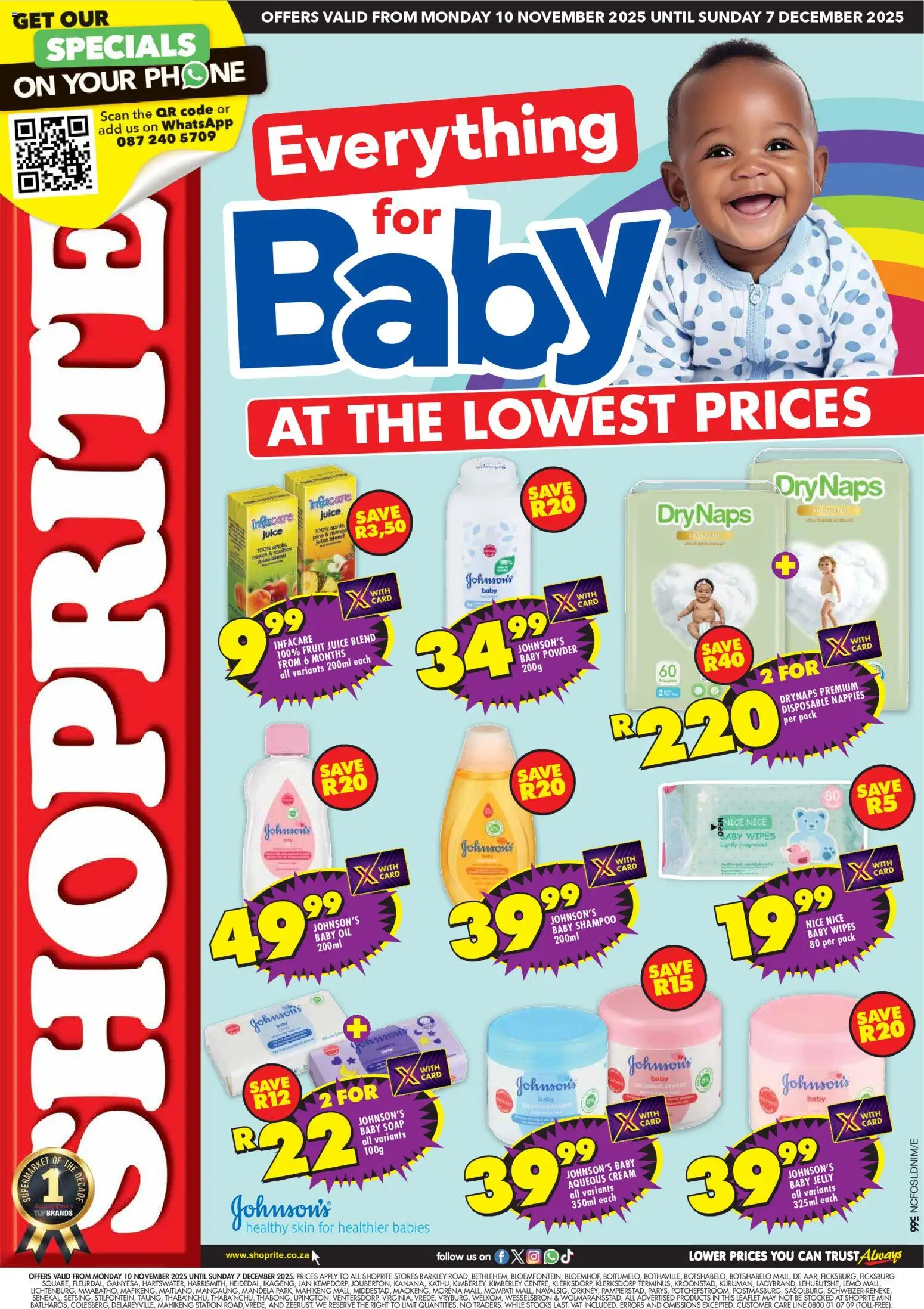 Preview of Shoprite flyer valid from 10/11/2025