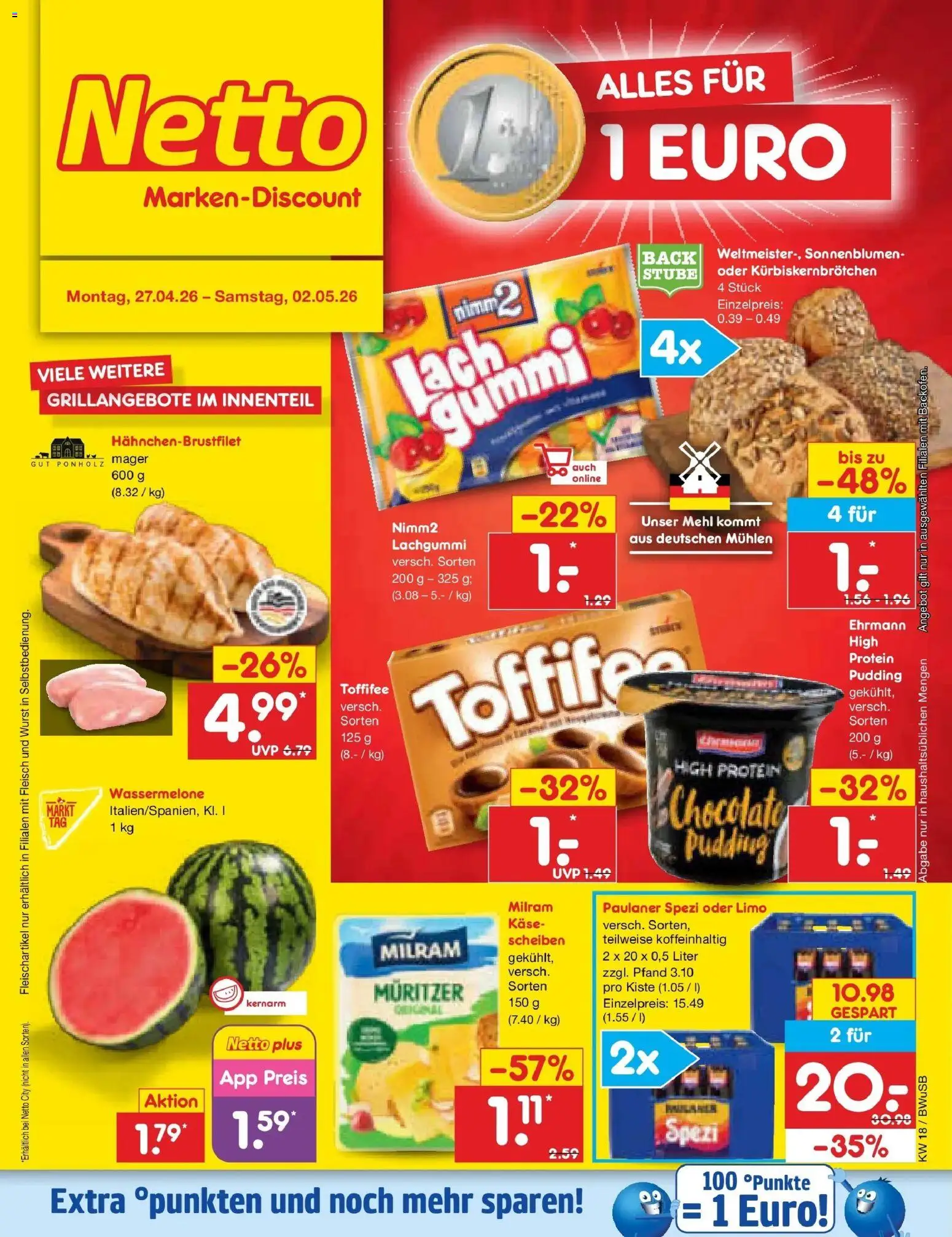 Vorschau von dem Prospekt des Geschäftes Netto Marken-Discount, gültig ab dem 27.04.2026