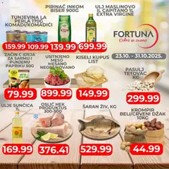 Pregled Fortuna Market kataloga - važi od 23.10.2025