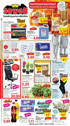 Vorschau von dem Prospekt des Geschäftes Jawoll, gültig ab dem 19.01.2026