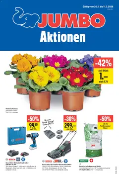 Vorschau des Merkblatts Aktionen vom Shop Jumbo gültig von 26.02.2026 bis 11.03.2026