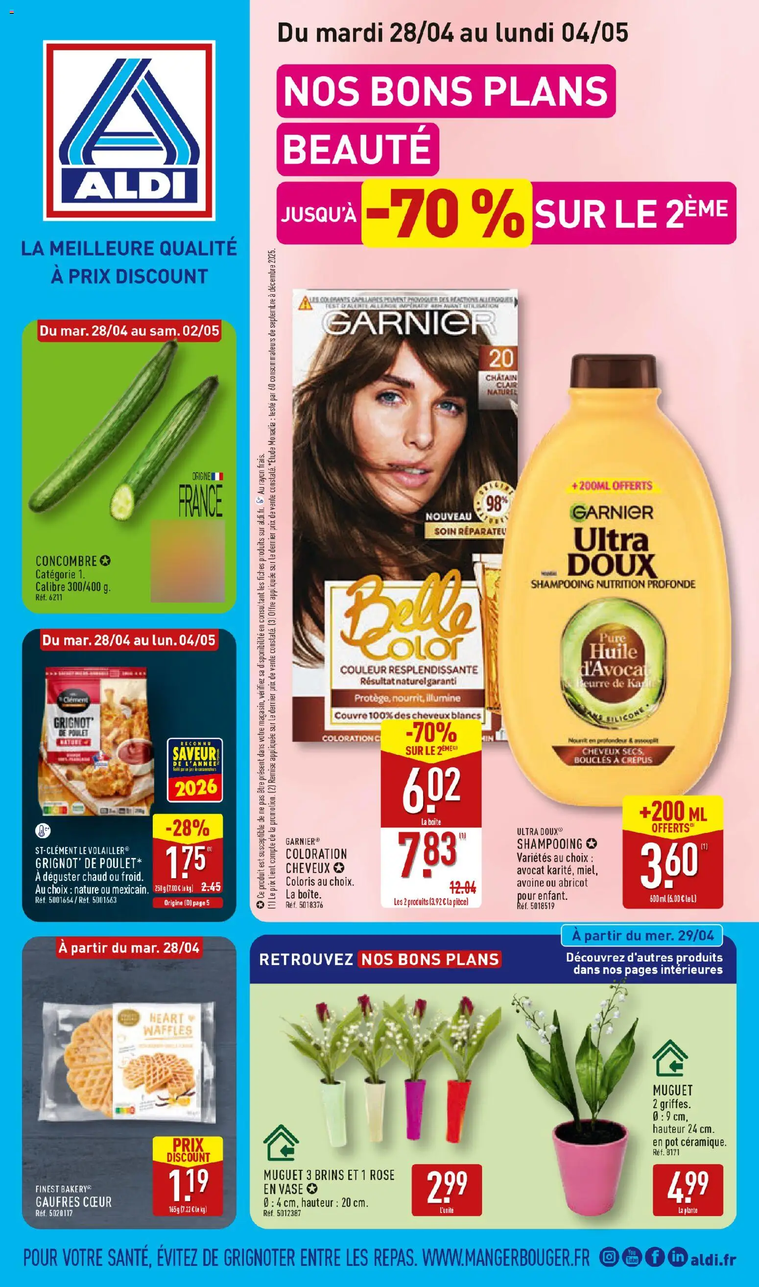 Prévisualisation de Aldi catalogue du magasin Aldi formulaire valide 28/04/2026