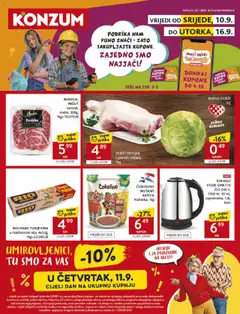 Konzum HR - Akciós újság Konzum HR megtekintése, amely érvényes 2025.09.10.-től
