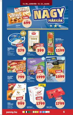 PENNY - Akciós újság PENNY megtekintése, amely érvényes 2025.11.06.-től | Oldal: 10