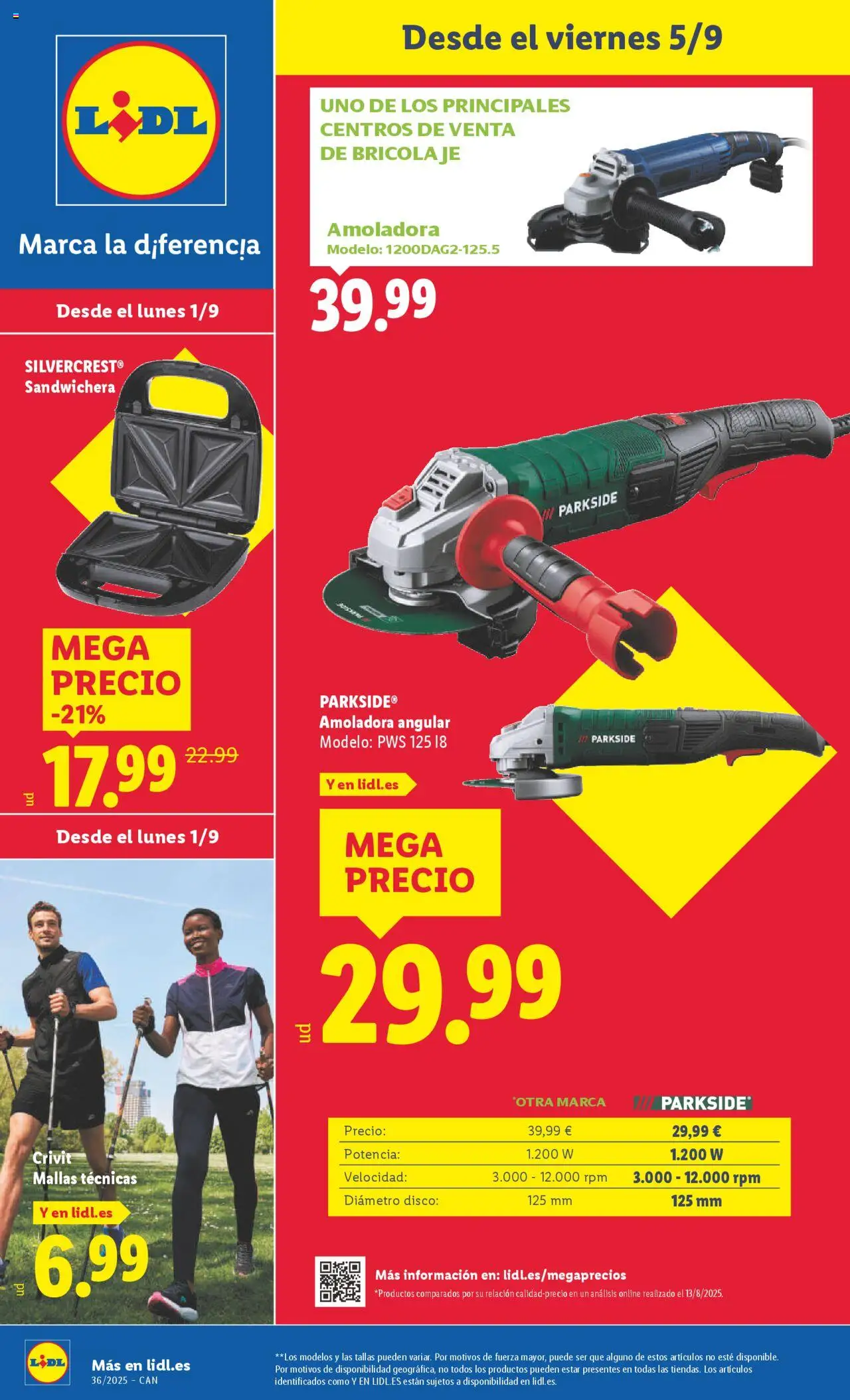 LIDL Canarias del 01/09/2025 >> catálogo esta semana