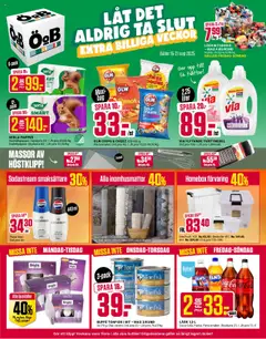 Förhandsgranska reklamblad Aktuella reklamblad ÖoB från butik ÖoB gäller från 15/09/2025