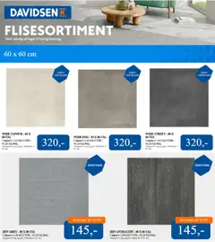 Eksempel på tilbudsavis Fliser fra butik Davidsen gyldig fra 01/06/2025