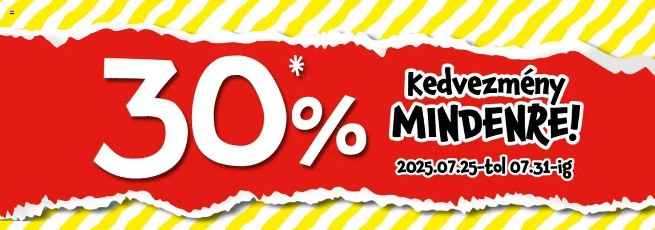 TEDi aktuális szórólap, érvényes 2025.07.25.-től - 1 oldal