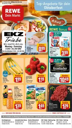Vorschau von dem Prospekt des Geschäftes Rewe, gültig ab dem 14.09.2025