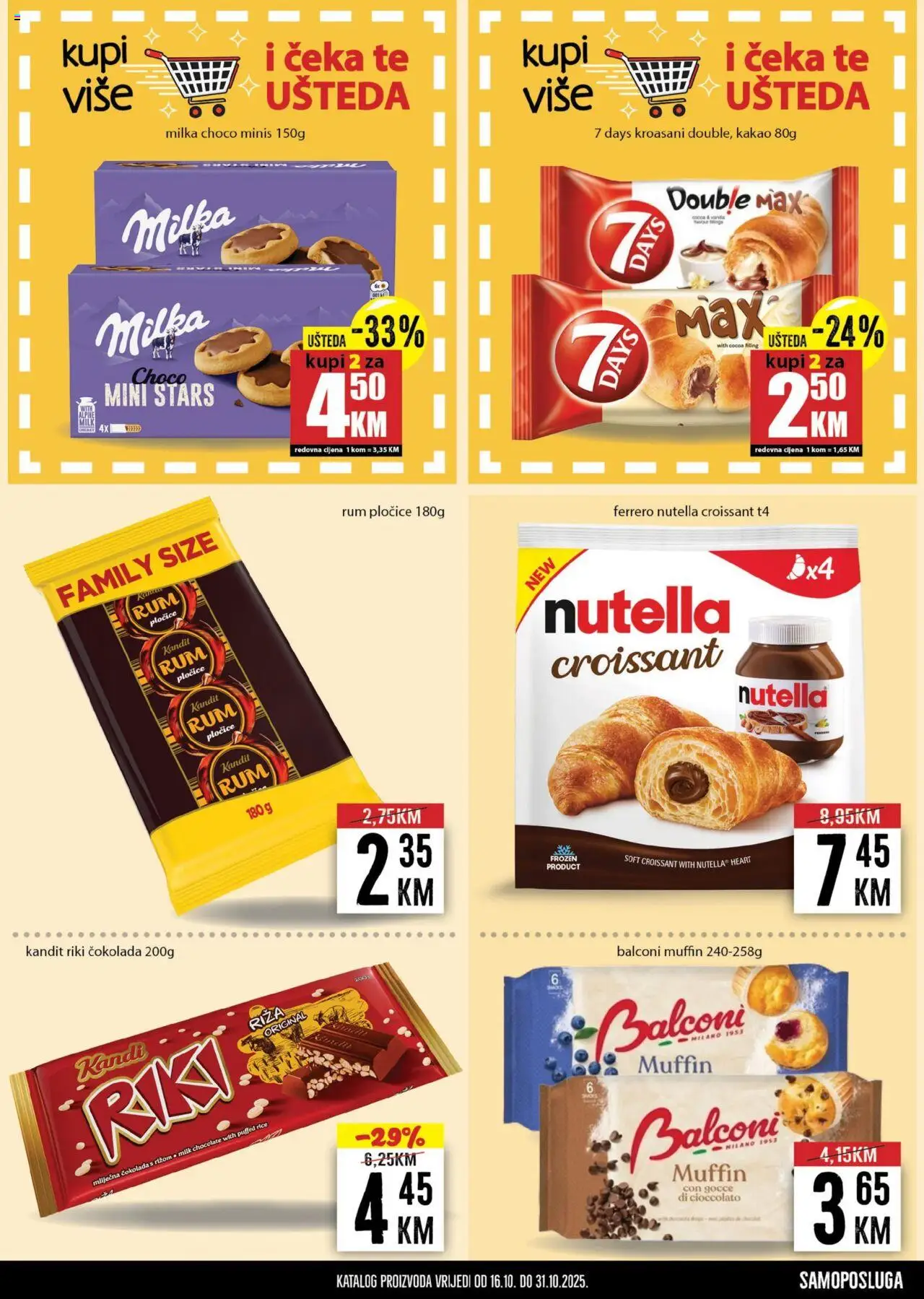 Pregled letka Katalog trgovine Prodex vrijedi od 2025.10.16