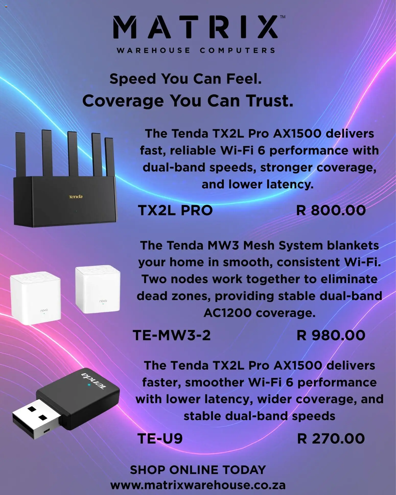 Preview of Matrix Warehouse flyer valid from 20/11/2025