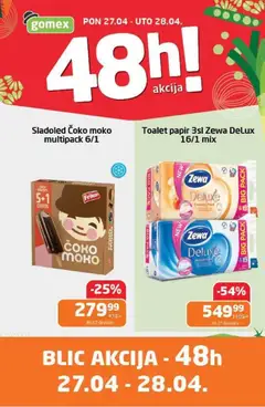 Pregled Gomex kataloga - važi od 27.04.2026