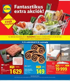 Lidl - Budapest megtekintése, amely érvényes 2025.11.13.-től