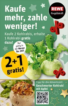 Vorschau von dem Prospekt des Geschäftes Rewe, gültig ab dem 15.12.2025