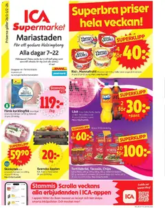 Förhandsgranska reklamblad Helsingborg från butik ICA Supermarket gäller från 26/01/2026