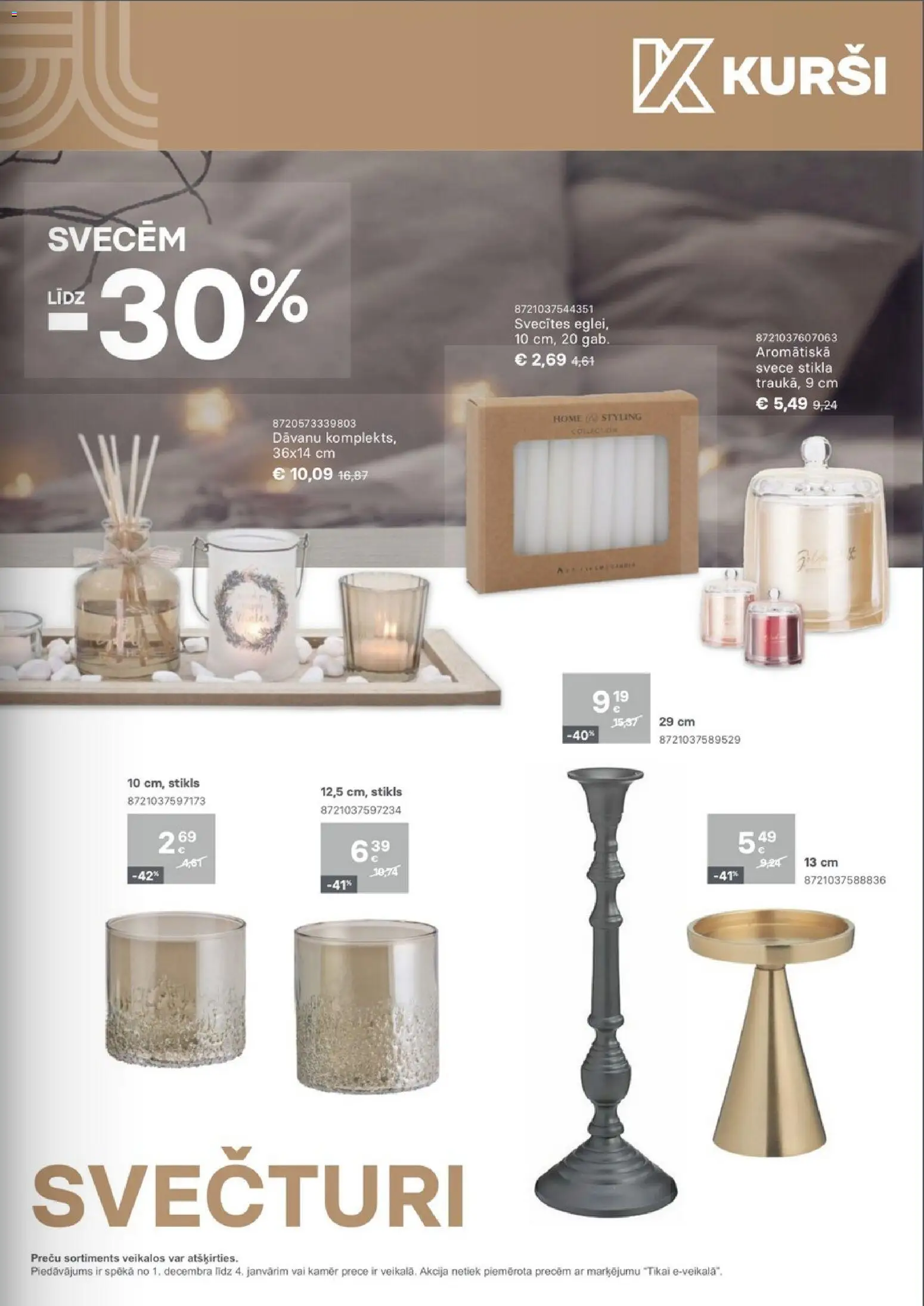 Skatīt Kurši akciju bukletu, derīgs no 2025.12.01