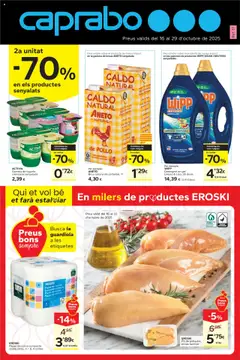 Vista previa del folleto de la tienda Caprabo válido desde el 16/10/2025 