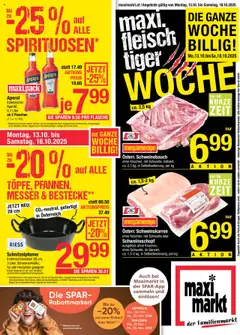 Vorschau der Angebote: Maximarkt Flugblatt gültig ab 13.10.2025
