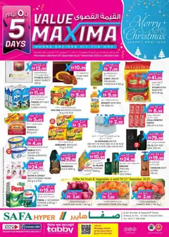 Preview of the catalogue Value Maxima Safa hyper AI Khrair AI Ain Edition of store KM Trading valid from 18 Dec, 2025