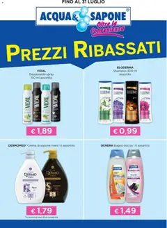 Anteprima dell'opuscolo Volantino Prezzi Ribassati 2026 Cesar Spa dal negozio Acqua e Sapone valido da 01/01/2026