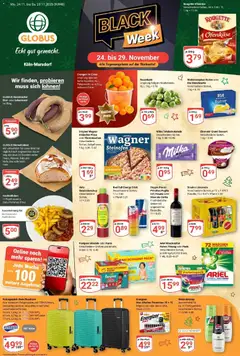 Vorschau von dem Prospekt des Geschäftes Globus, gültig ab dem 24.11.2025