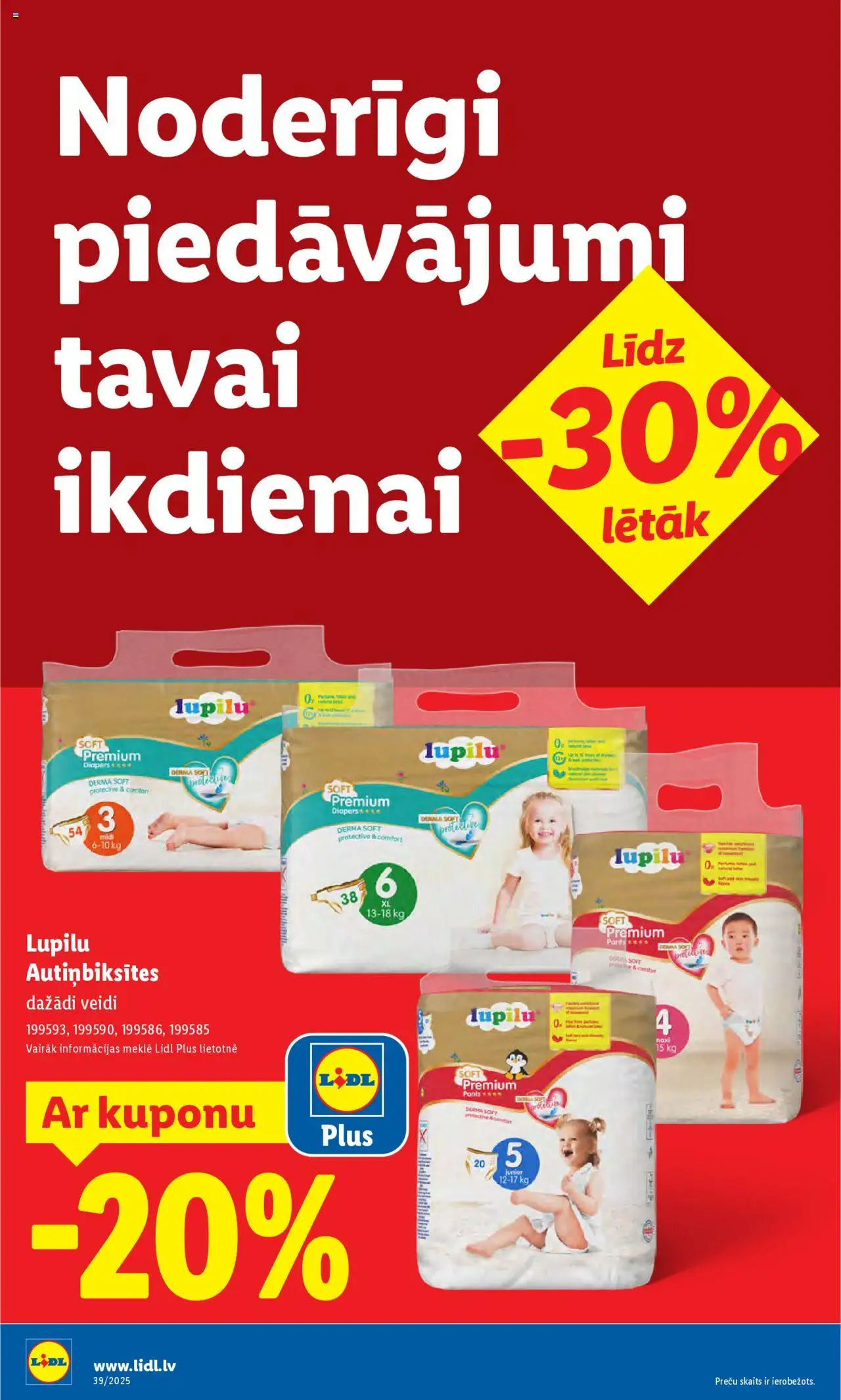Skatīt Lidl akciju bukletu, derīgs no 2025.09.22