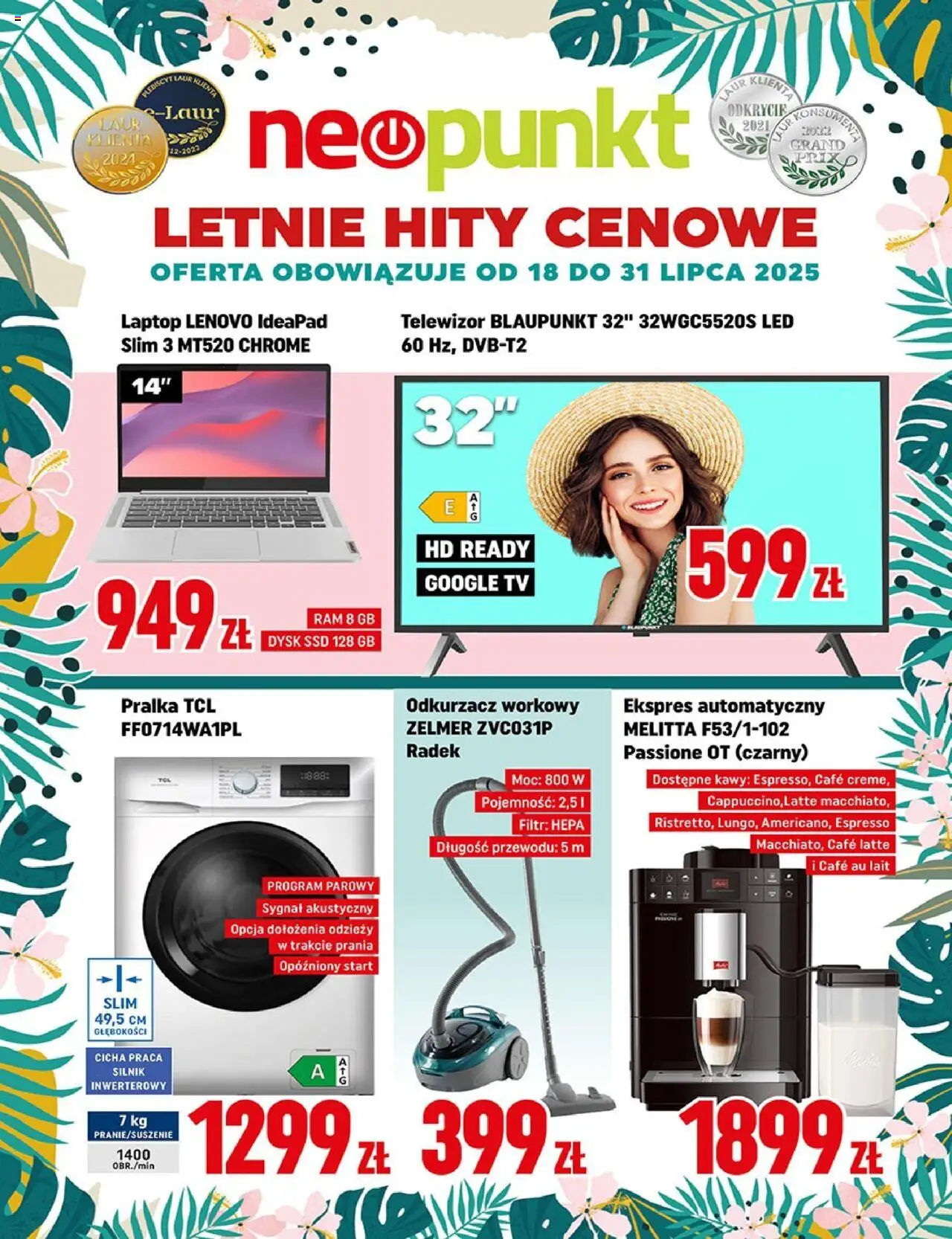 Neopunkt Gazetka od 18.07.2025 - Nowa Gazetka - Numer strony 1