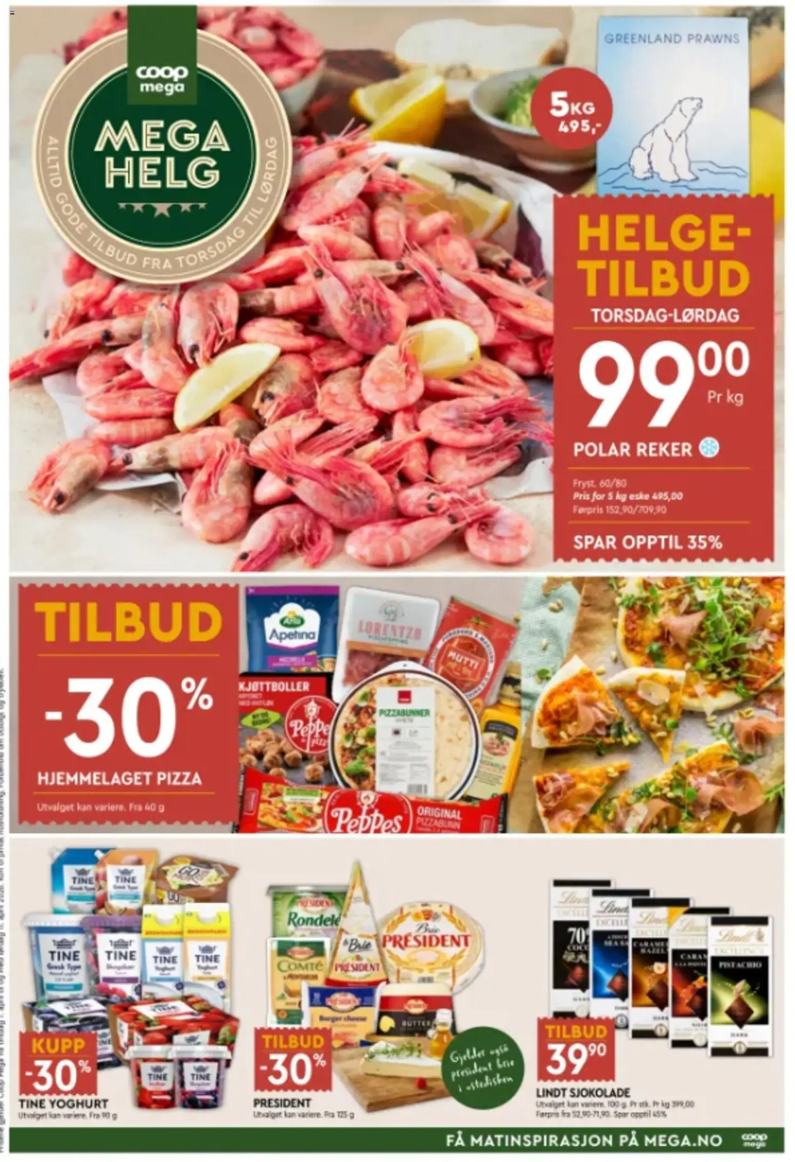 Forhåndsvis Coop Mega Helg fra butikk Coop Mega gyldig fra 09/04/2026
