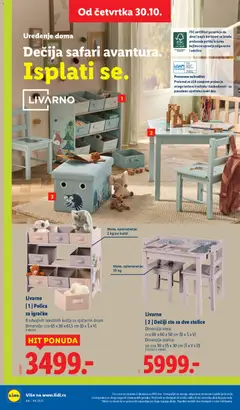 Pregled Lidl kataloga - važi od 30.10.2025 | Strana: 64