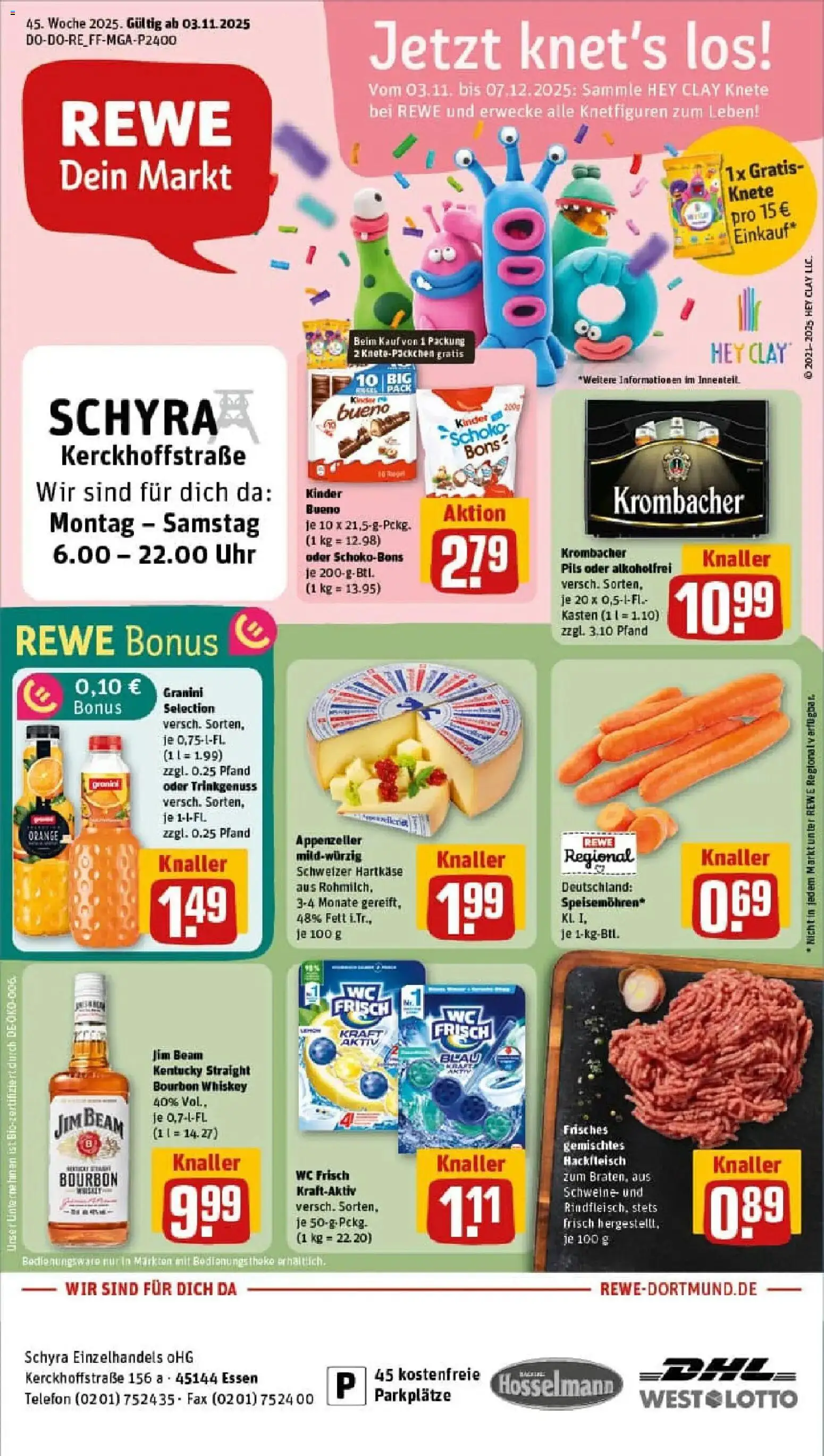 Vorschau von dem Prospekt des Geschäftes Rewe, gültig ab dem 03.11.2025