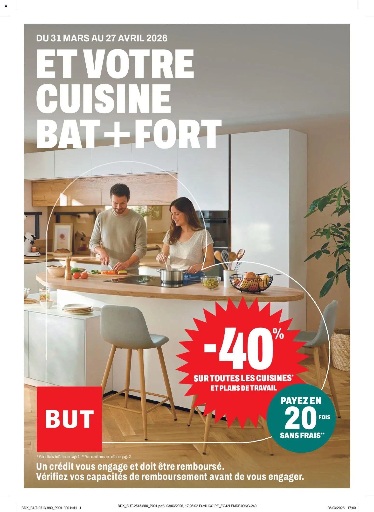 Prévisualisation de But catalogue du magasin But formulaire valide 31/03/2026