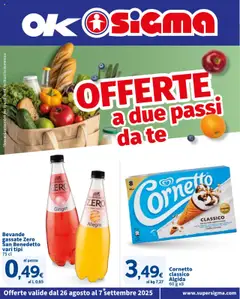 Anteprima dell'opuscolo Volantino OK dal negozio SIGMA valido da 26/08/2025