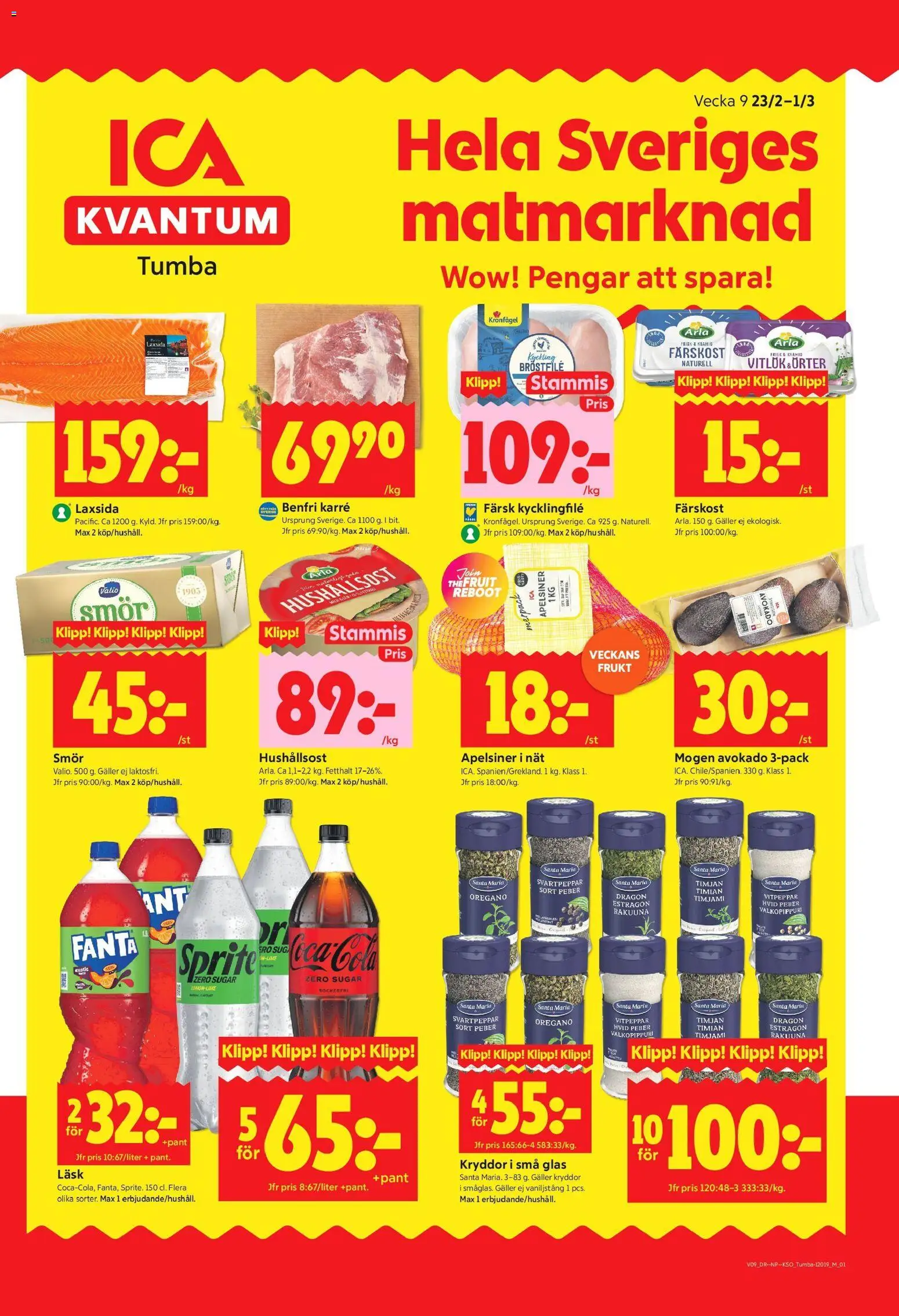 Förhandsgranska reklamblad Tumba från butik ICA Kvantum gäller från 23/02/2026
