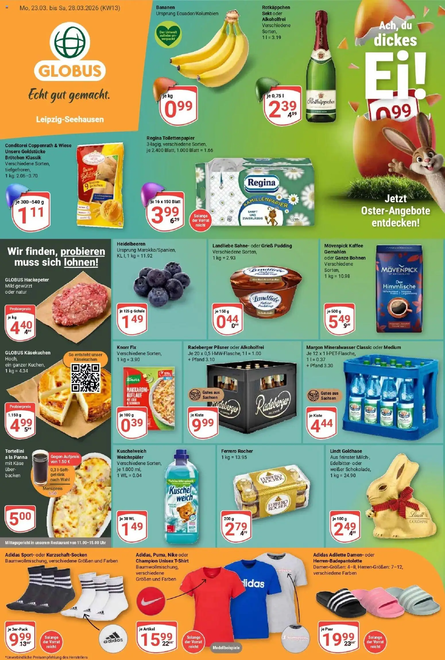 Vorschau von dem Prospekt des Geschäftes Globus, gültig ab dem 23.03.2026