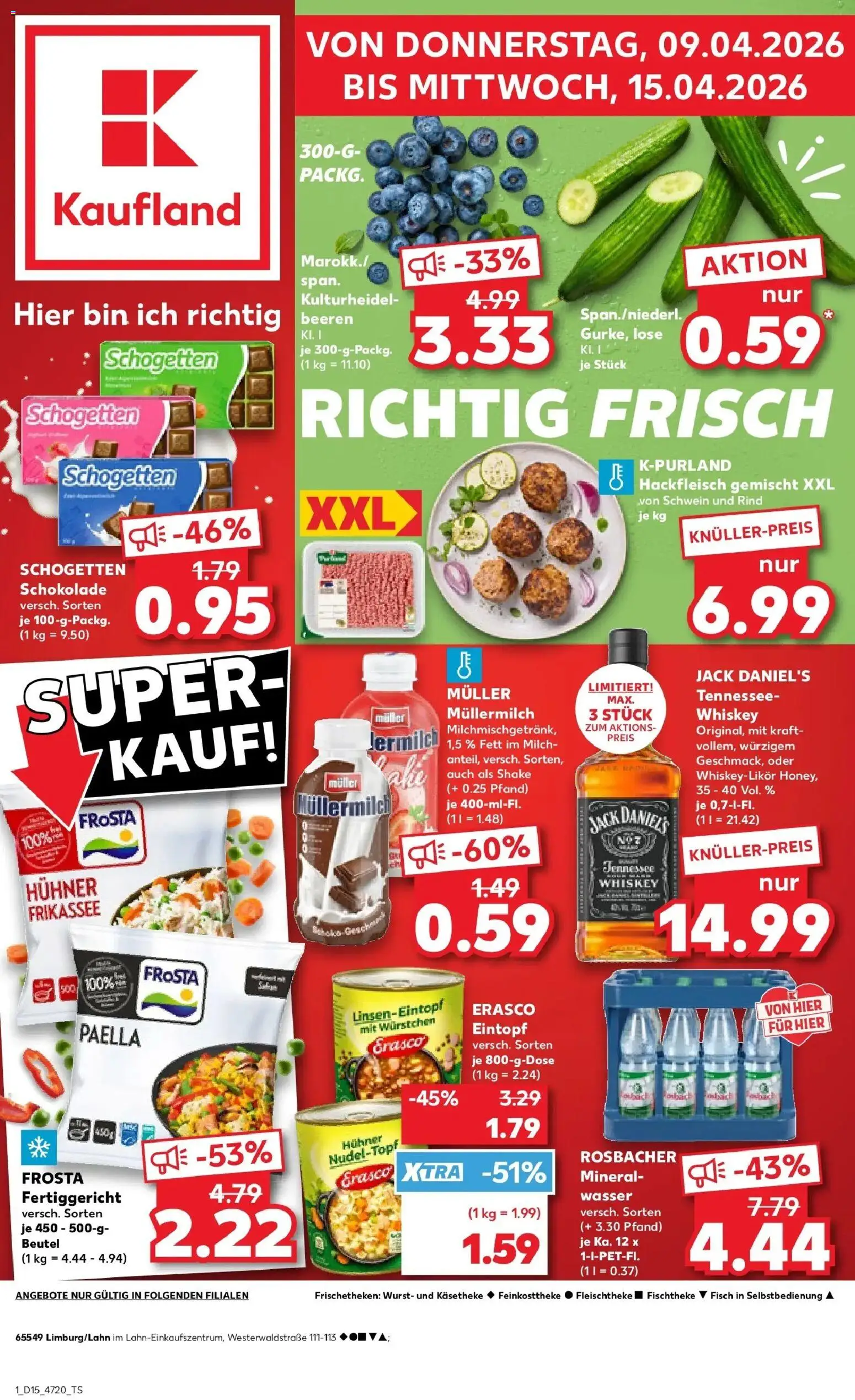 Vorschau von dem Prospekt des Geschäftes Kaufland, gültig ab dem 08.04.2026