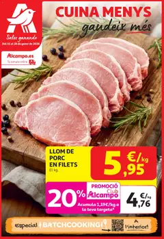 Vista previa del folleto de la tienda Alcampo válido desde el 15/01/2026 