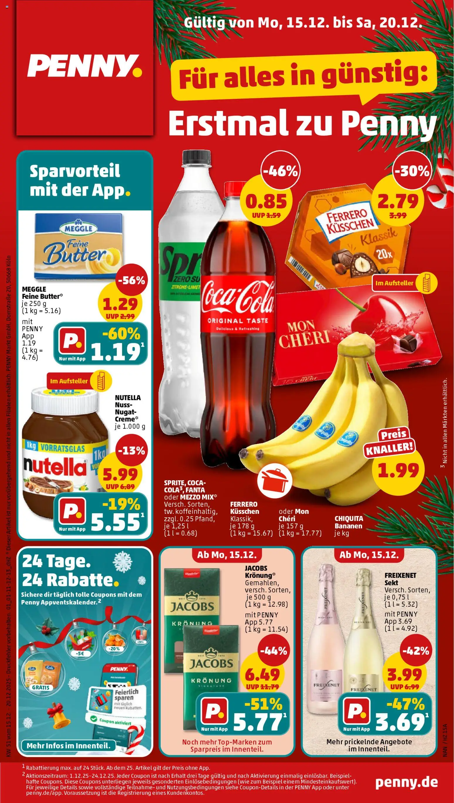 Vorschau von dem Prospekt des Geschäftes Penny, gültig ab dem 15.12.2025