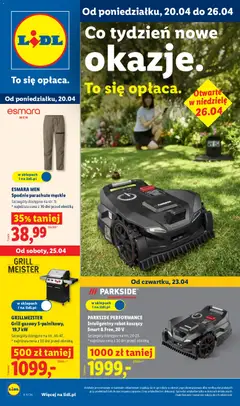 Pogląd gazetki "Lidl Katalog" ze sklepu Lidl ważnej od 20.04.2026