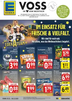 Vorschau von dem Prospekt des Geschäftes Edeka, gültig ab dem 01.12.2025