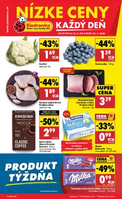 Náhľad Biedronka letáku platného od 16.04.2026