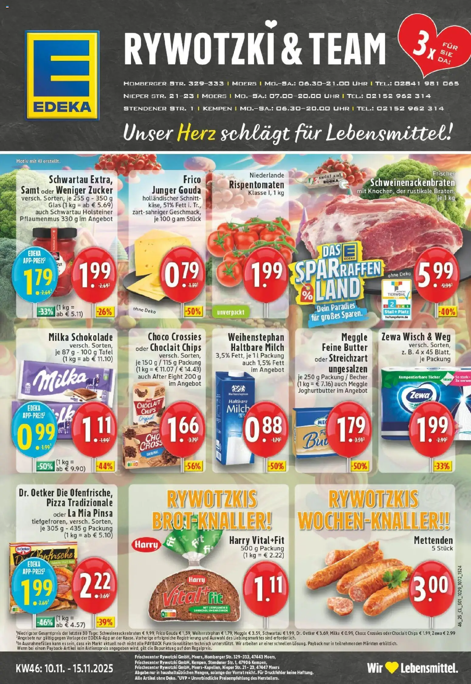 Vorschau von dem Prospekt des Geschäftes Edeka, gültig ab dem 10.11.2025