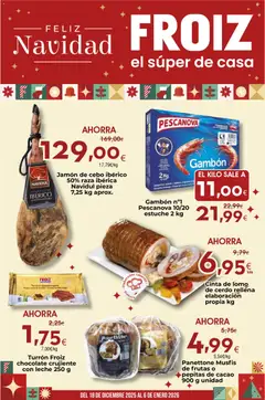 Vista previa del folleto de la tienda Froiz válido desde el 18/12/2025 