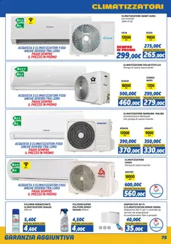 Anteprima dell'opuscolo Volantino Elettrodomestici dal negozio Orizzonte valido da 01/11/2025 | Pagina: 75