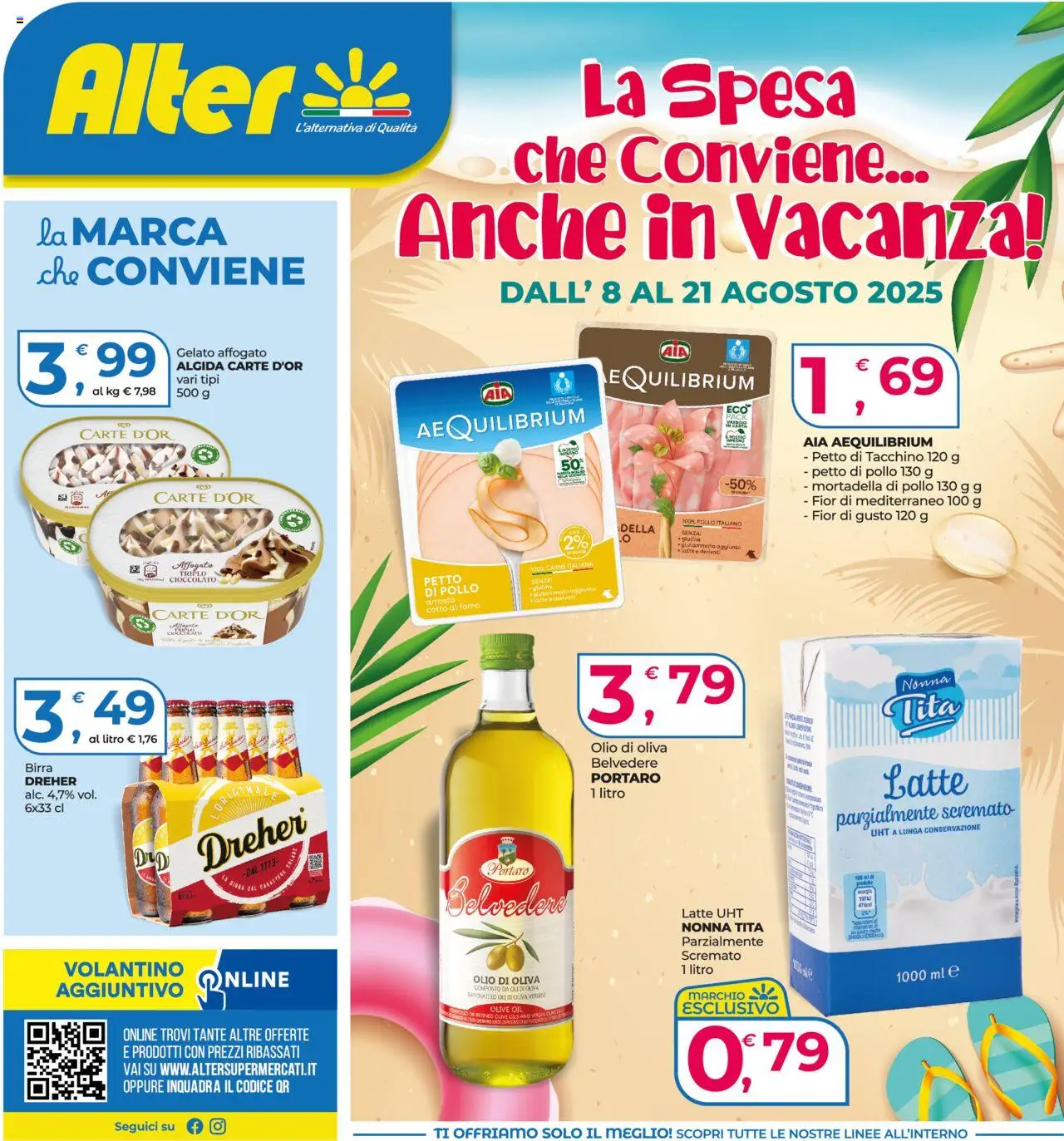 Volantino Alter Discount valido da 08/08/2025 numero di pagina 1