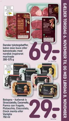 Eksempel på tilbudsavis Indstik fra butik Rema 1000 gyldig fra 06/11/2025